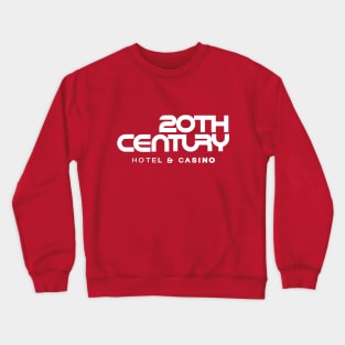 Retro Vintage the 20th Century Hotel and Casino Crewneck Sweatshirt